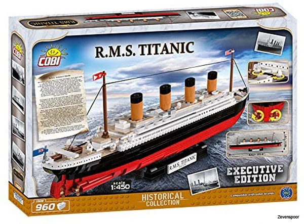 1928 Cobi Bouw Sets R.M.S Titanic 4 1928 Cobi Bouw Sets R.M.S Titanic - Afbeelding 2