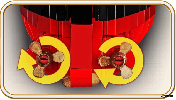 1928 Cobi Bouw Sets R.M.S Titanic 6 1928 Cobi Bouw Sets R.M.S Titanic - Afbeelding 4