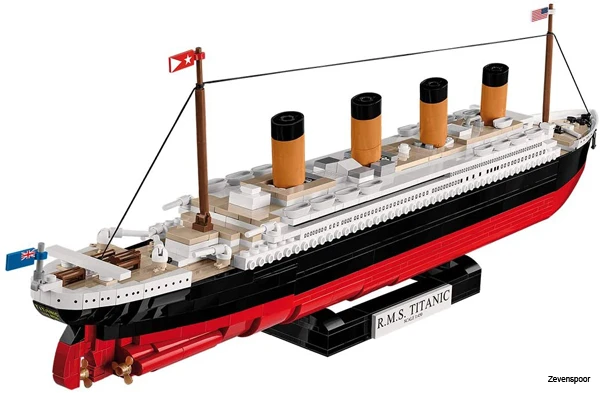 1928 Cobi Bouw Sets R.M.S Titanic 8 1928 Cobi Bouw Sets R.M.S Titanic - Afbeelding 6