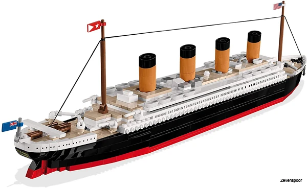 1929 Cobi Bouw Sets R.M.S Titanic 7 1929 Cobi Bouw Sets R.M.S Titanic - Afbeelding 5