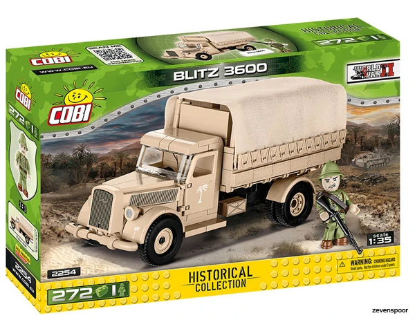 2254 Cobi Bouw Sets WW2 Opel Blitz DAK 3 2254 Cobi Bouw Sets WW2 Opel Blitz DAK