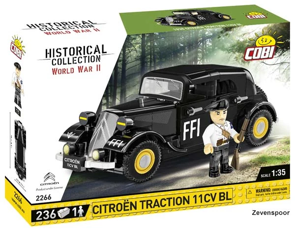 2266 Cobi Bouw Sets Citroën Traction 11CV BL 3 2266 Cobi Bouw Sets Citroën Traction 11CV BL