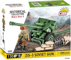 2293 Cobi Bouw Sets Historical Collection World War II 2293 ZIS-3 Soviet 2293
