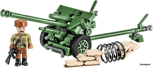 2293 Cobi Bouw Sets Historical Collection World War II 2293 ZIS-3 Soviet 2293 8 2293 Cobi Bouw Sets Historical Collection World War II 2293 ZIS-3 Soviet 2293 - Afbeelding 6