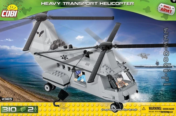 2365 Cobi Bouw Sets Heavy Transport Helicopter 3 2365 Cobi Bouw Sets Heavy Transport Helicopter