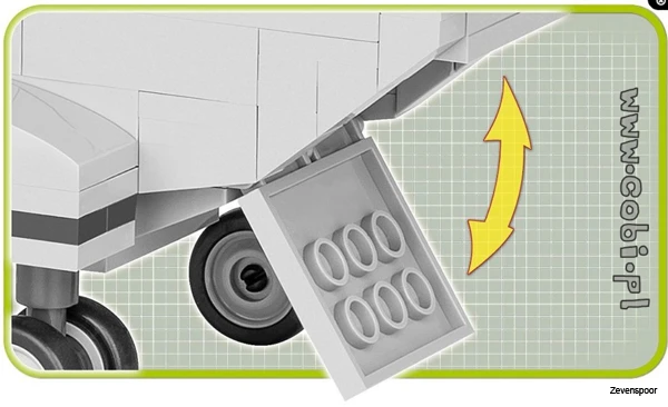 2365 Cobi Bouw Sets Heavy Transport Helicopter 9 2365 Cobi Bouw Sets Heavy Transport Helicopter - Afbeelding 7