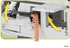 2365 Cobi Bouw Sets Heavy Transport Helicopter 17 2365 Cobi Bouw Sets Heavy Transport Helicopter -Speelgoedtrein Winkel CO2365 7