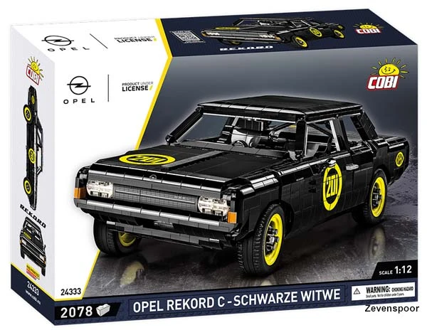 24333 Cobi Opel Rekord C Schwarze Witwe 1:12 3 24333 Cobi Opel Rekord C Schwarze Witwe 1:12