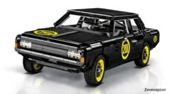 24333 Cobi Opel Rekord C Schwarze Witwe 1:12 8 24333 Cobi Opel Rekord C Schwarze Witwe 1:12 -Speelgoedtrein Winkel CO24333 2