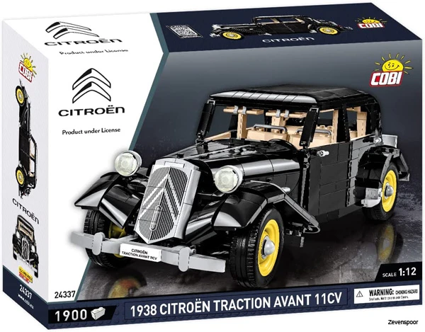 24336 Cobi 1938 Citroën Traction Avant 11CV 1:12 Executive Edition 4 24336 Cobi 1938 Citroën Traction Avant 11CV 1:12 Executive Edition - Afbeelding 2