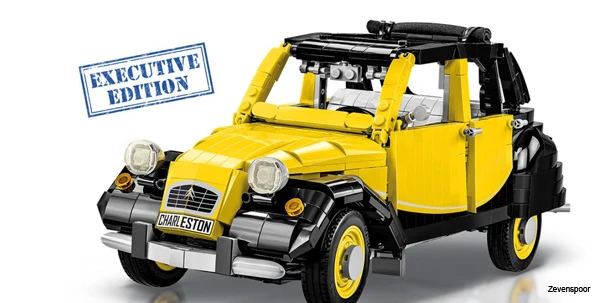 24340 Cobi Citroen 2CV Charleston E.E 4 24340 Cobi Citroen 2CV Charleston E.E - Afbeelding 2