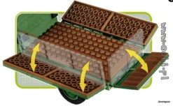 2455A Cobi Bouw Sets Mercedes-Benz L 3000 S 11 2455A Cobi Bouw Sets Mercedes-Benz L 3000 S -Speelgoedtrein Winkel CO2455A 4