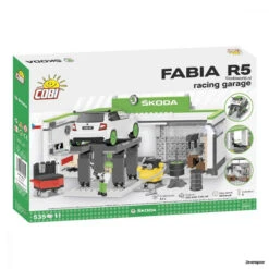 24580 Cobi Bouw Sets Skoda Fabia R5 Racing Garage 9 24580 Cobi Bouw Sets Skoda Fabia R5 Racing Garage -Speelgoedtrein Winkel CO24580 3