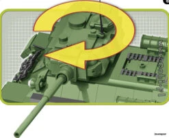 2542 Cobi Bouw Sets T-34/85 -Speelgoedtrein Winkel CO2542 3