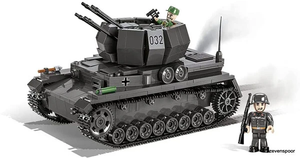 2548 Cobi Bouw Sets Flakpanzer IV Wirbelwind 3 2548 Cobi Bouw Sets Flakpanzer IV Wirbelwind