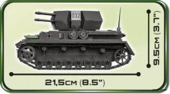 2548 Cobi Bouw Sets Flakpanzer IV Wirbelwind 10 2548 Cobi Bouw Sets Flakpanzer IV Wirbelwind -Speelgoedtrein Winkel CO2548 2