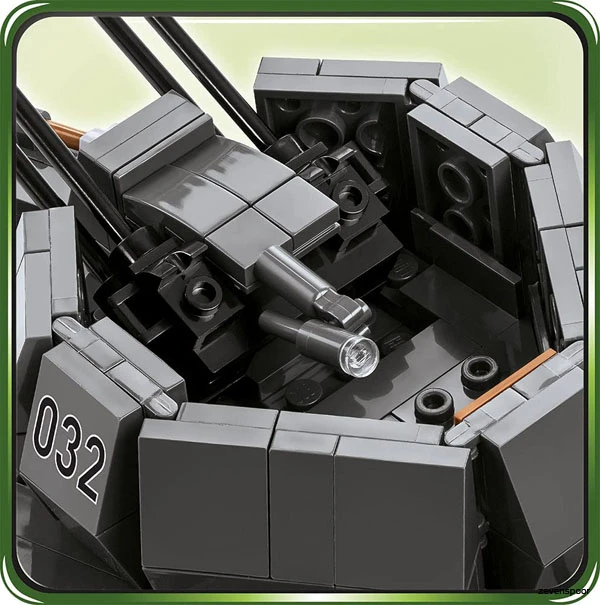 2548 Cobi Bouw Sets Flakpanzer IV Wirbelwind 7 2548 Cobi Bouw Sets Flakpanzer IV Wirbelwind - Afbeelding 5