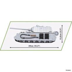 2559 Cobi Panzer VII Maus -Speelgoedtrein Winkel CO2559 3