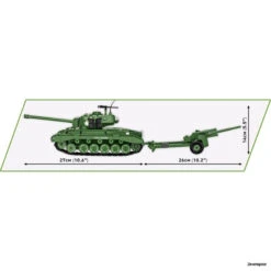 2563 Cobi M26 Pershing & 3-inch M5 Gun Executive Edition -Speelgoedtrein Winkel CO2563 2