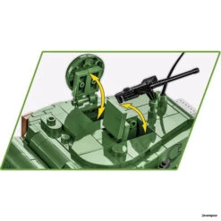 2563 Cobi M26 Pershing & 3-inch M5 Gun Executive Edition -Speelgoedtrein Winkel CO2563 4