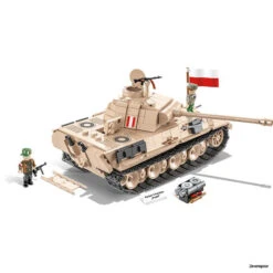 2568 Cobi Panther Ausf G. Pudel -Speelgoedtrein Winkel CO2568 2