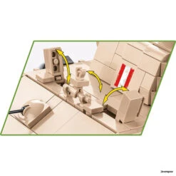 2568 Cobi Panther Ausf G. Pudel -Speelgoedtrein Winkel CO2568 3