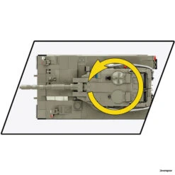2621 Cobi Merkava Mk. I/II -Speelgoedtrein Winkel CO2621 2