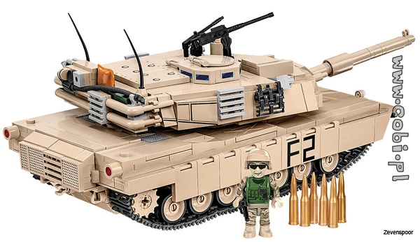 2622 Cobi Bouw Sets M1A2 Abrams 6 2622 Cobi Bouw Sets M1A2 Abrams - Afbeelding 4