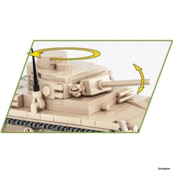 2712 Cobi Panzer III Ausf. J -Speelgoedtrein Winkel CO2712 2