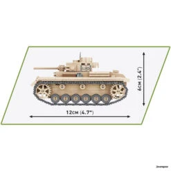 2712 Cobi Panzer III Ausf. J -Speelgoedtrein Winkel CO2712 4