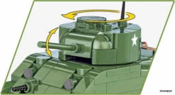 2715 Cobi WWII SHERMAN M4A1 -Speelgoedtrein Winkel CO2715 7