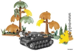 2718 Cobi Bouw Sets Panzer II Ausf. A -Speelgoedtrein Winkel CO2718 2