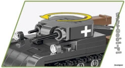 2718 Cobi Bouw Sets Panzer II Ausf. A -Speelgoedtrein Winkel CO2718 3