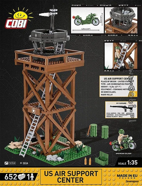 3042 Cobi Bouw Sets US Air Support Center 4 3042 Cobi Bouw Sets US Air Support Center - Afbeelding 2