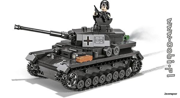 3045 Cobi Bouw Sets Panzer IV Ausf. G 5 3045 Cobi Bouw Sets Panzer IV Ausf. G - Afbeelding 3