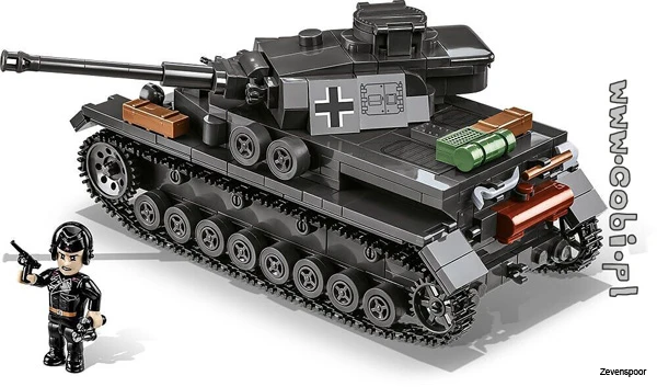 3045 Cobi Bouw Sets Panzer IV Ausf. G 6 3045 Cobi Bouw Sets Panzer IV Ausf. G - Afbeelding 4
