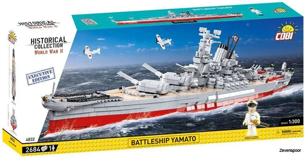 4832 Cobi WWII BATTLESHIP YAMATO EXECUTIVE EDITION 3 4832 Cobi WWII BATTLESHIP YAMATO EXECUTIVE EDITION