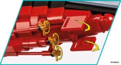 4835 Cobi WWII BATTLESHIP GNEISENAU -Speelgoedtrein Winkel CO4835 6