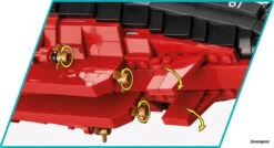 4837 Cobi WWII MISSOURI BATTLESHIP -Speelgoedtrein Winkel CO4837 6