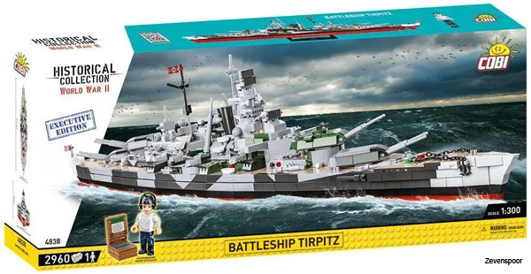 4838 Cobi Bouw Sets Battleship Tirpitz – Executive Edition 3 4838 Cobi Bouw Sets Battleship Tirpitz – Executive Edition