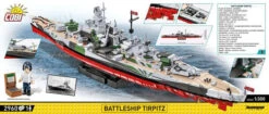 4838 Cobi Bouw Sets Battleship Tirpitz – Executive Edition 12 4838 Cobi Bouw Sets Battleship Tirpitz – Executive Edition -Speelgoedtrein Winkel CO4838 3