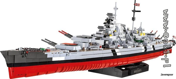 4840 Cobi Bouw Sets Battleship Bismarck – Executive Edition 5 4840 Cobi Bouw Sets Battleship Bismarck – Executive Edition - Afbeelding 3