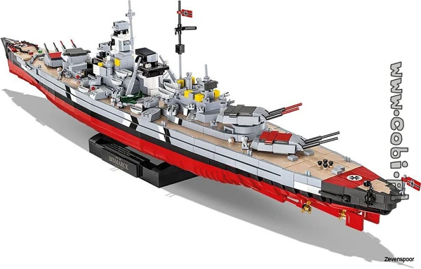 4840 Cobi Bouw Sets Battleship Bismarck – Executive Edition 6 4840 Cobi Bouw Sets Battleship Bismarck – Executive Edition - Afbeelding 4