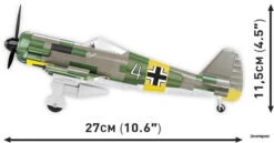 5722 Cobi WWII FOCKE-WULF FW 190 A5 13 5722 Cobi WWII FOCKE-WULF FW 190 A5 -Speelgoedtrein Winkel CO5722 4
