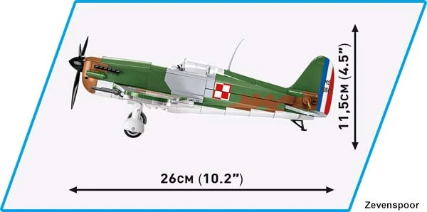 5724 Cobi Bouw Sets Morane-Saulnier MS.406 5 5724 Cobi Bouw Sets Morane-Saulnier MS.406 - Afbeelding 3