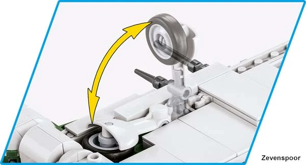 5724 Cobi Bouw Sets Morane-Saulnier MS.406 8 5724 Cobi Bouw Sets Morane-Saulnier MS.406 - Afbeelding 6