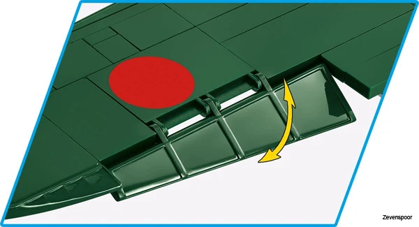 5740 Cobi Bouw Sets Historical Collection 5740 Kawasaki KI-61-HIEN 5740 8 5740 Cobi Bouw Sets Historical Collection 5740 Kawasaki KI-61-HIEN 5740 - Afbeelding 6