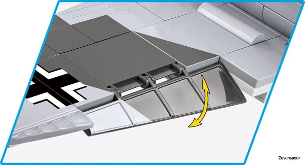 5741 Cobi Bouw Sets Historical Collection 5741 Focke-Wulf FW 190 A3 5741 7 5741 Cobi Bouw Sets Historical Collection 5741 Focke-Wulf FW 190 A3 5741 - Afbeelding 5