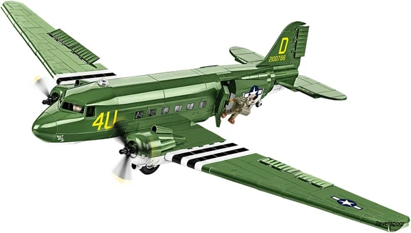 5743 Cobi Bouw Sets Historical Collection World War II 5743 Douglas C-47 Skytrain DAKOTA 5743 14 5743 Cobi Bouw Sets Historical Collection World War II 5743 Douglas C-47 Skytrain DAKOTA 5743 - Afbeelding 12
