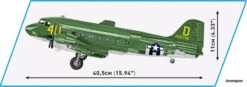 5743 Cobi Bouw Sets Historical Collection World War II 5743 Douglas C-47 Skytrain DAKOTA 5743 17 5743 Cobi Bouw Sets Historical Collection World War II 5743 Douglas C-47 Skytrain DAKOTA 5743 -Speelgoedtrein Winkel CO5743 3